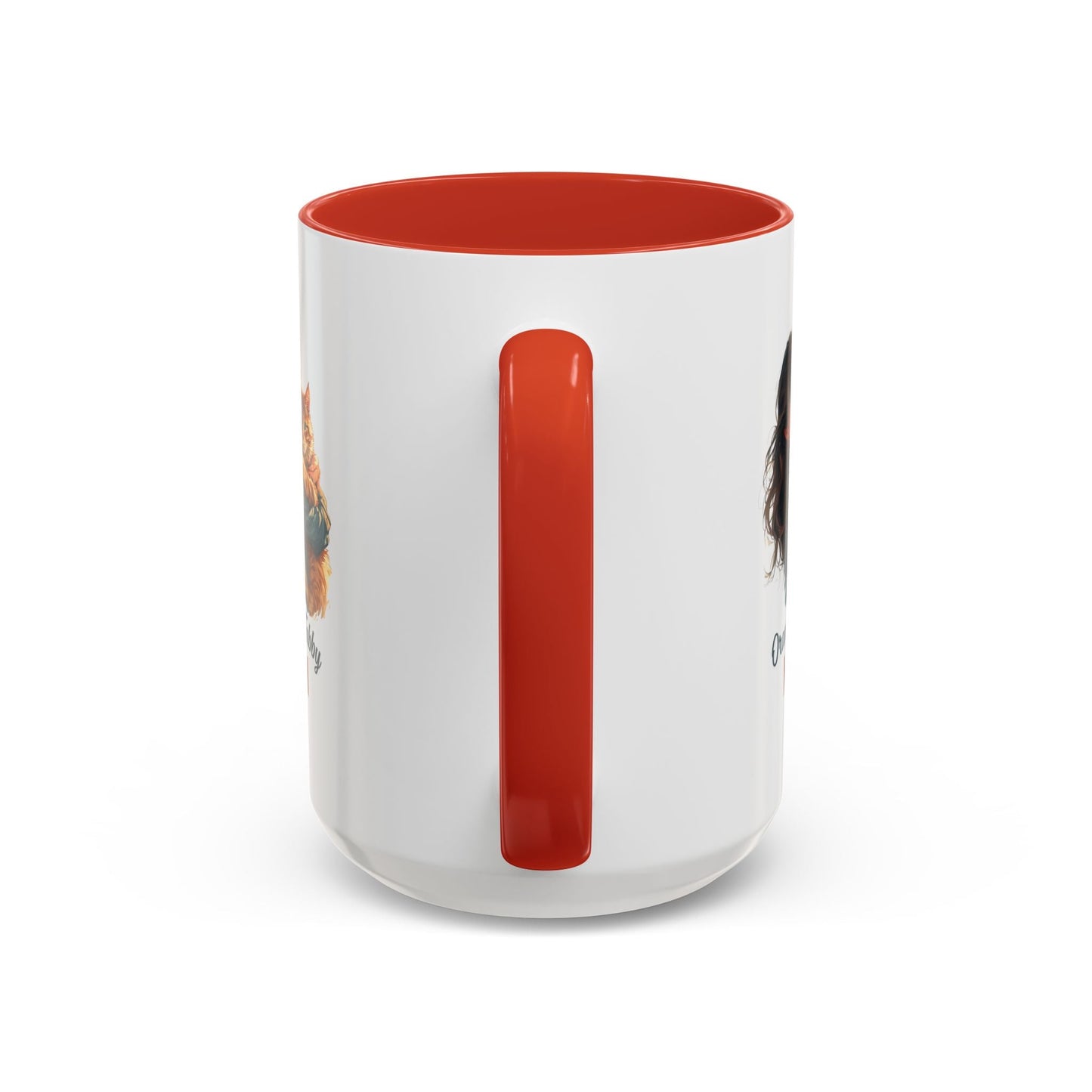 Mug à café Charmant Maman Tabby Orange – Idéal pour les Amoureux des Chats