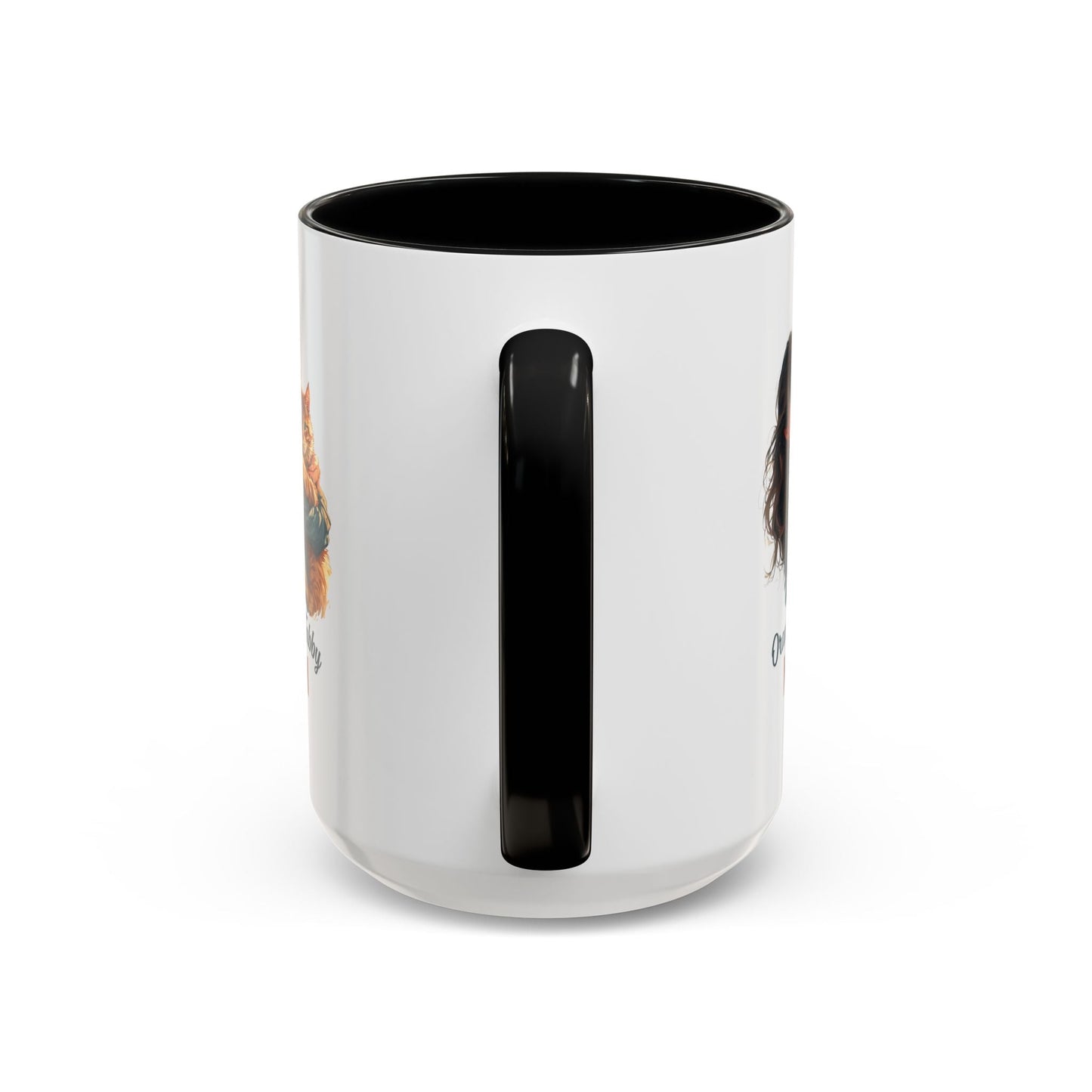 Mug à café Charmant Maman Tabby Orange – Idéal pour les Amoureux des Chats