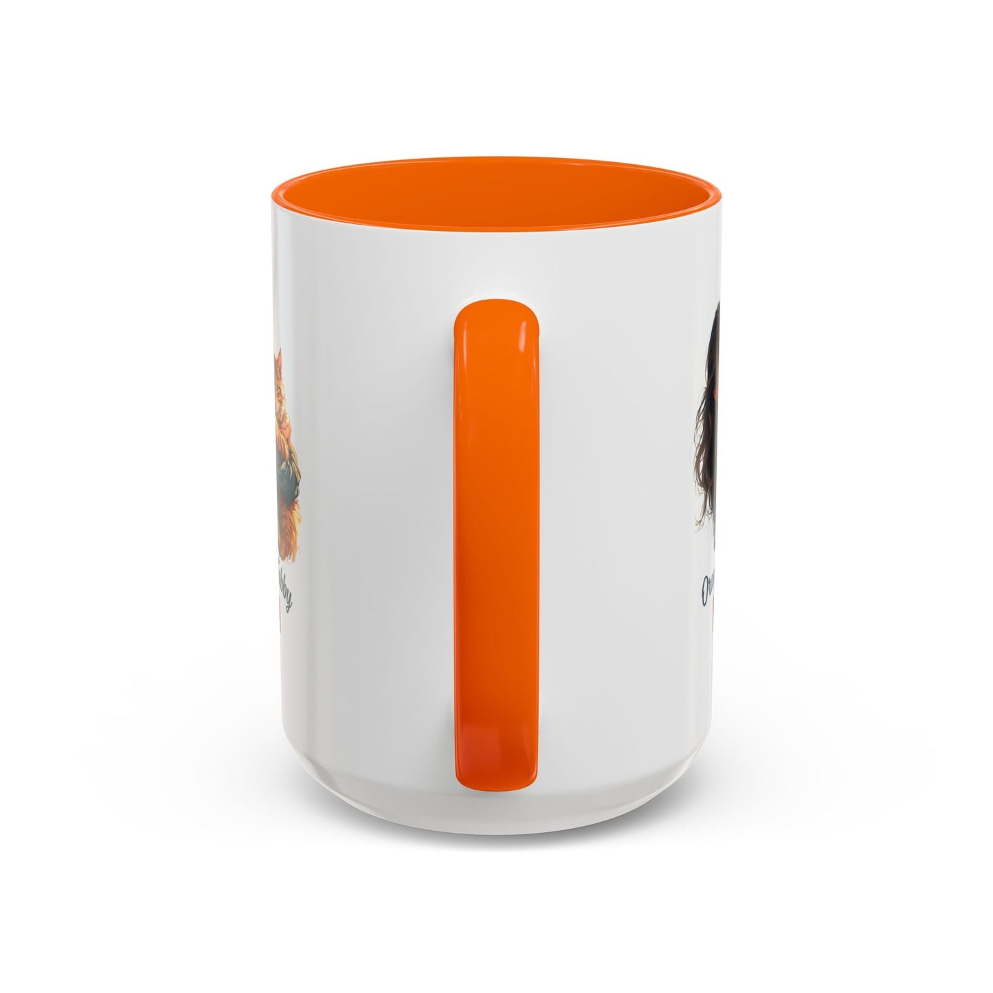 Mug à café Charmant Maman Tabby Orange – Idéal pour les Amoureux des Chats