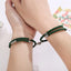 Bracelets magnétiques ajustables en forme de cœur pour couples