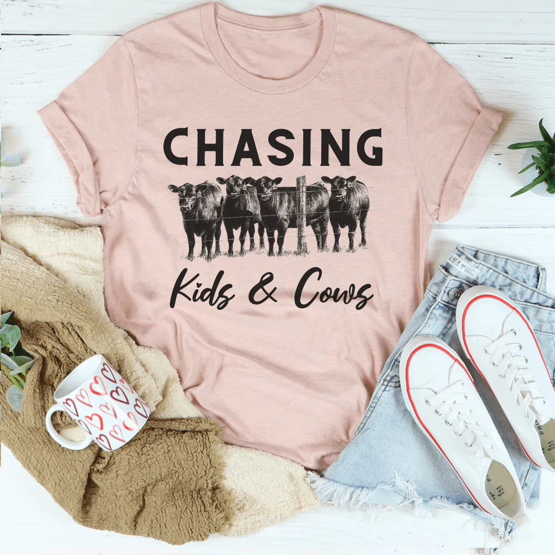 Chasing Kids & Cows Tee - Korvel