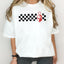 Sentinel Oversized Checkered Tee for Ultimate Comfort - Korvel