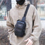 Chest bag men's backpack USB charging backpack single shoulder chest bag commuting backpack waterproof - Korvel