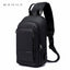 Chest Bag Men's Business Charging Messenger Bag Trendy Messenger Bag Waterproof Oxford Cloth Backpack - Korvel