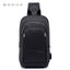 Chest Bag Men's Business Charging Messenger Bag Trendy Messenger Bag Waterproof Oxford Cloth Backpack - Korvel