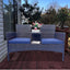 Conjunto de Muebles de Exterior Wicker Terrace