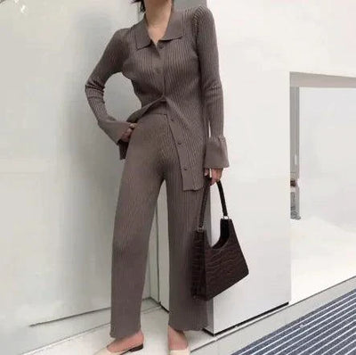 Ensemble col tricot chic
