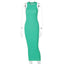 Robe débardeur en tricot chic