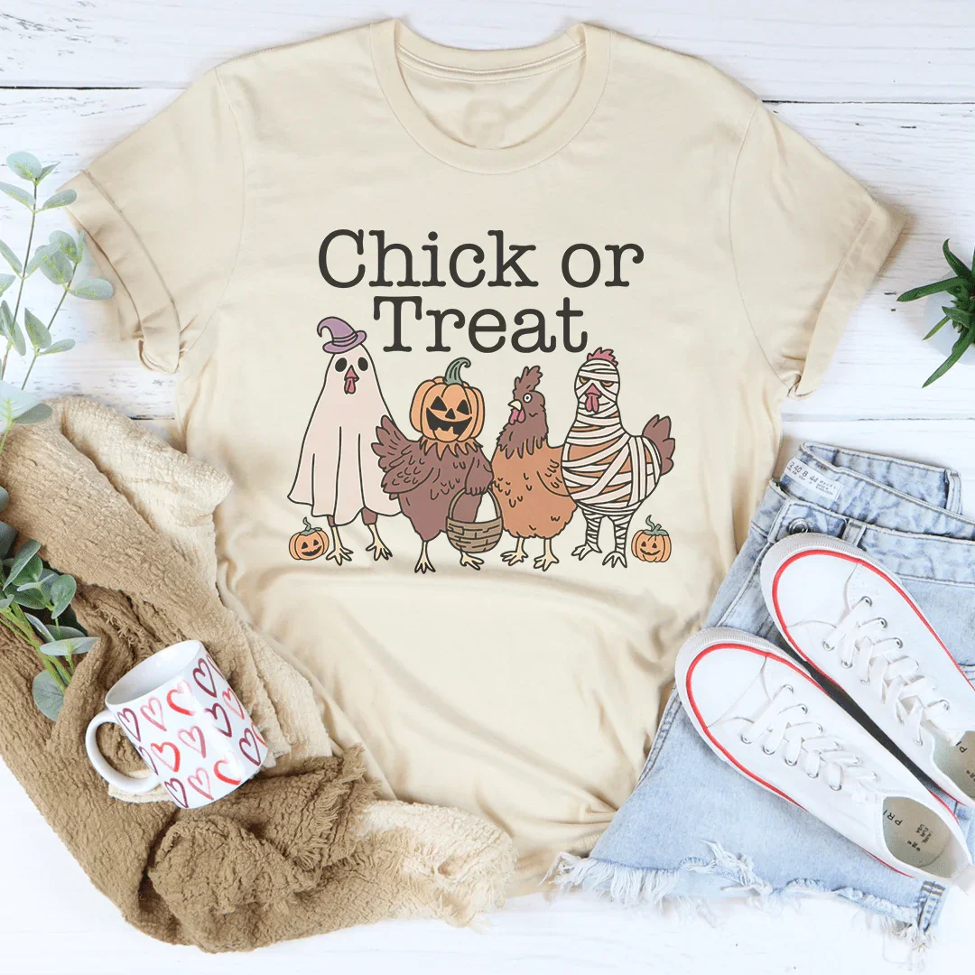 T-shirt Chick ou Treat