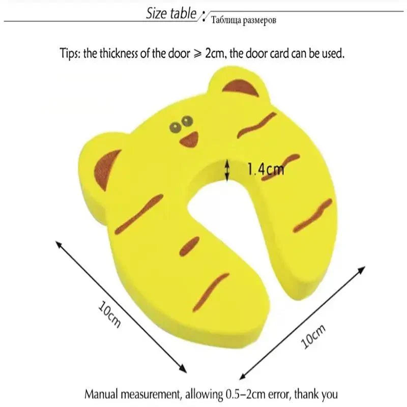 Cute Animal Security Card Door Stopper for Child Safety