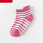 Premium Anti-Slip Cotton Socks Set for Kids - 6 Pairs