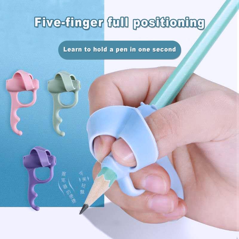Porte-crayon en silicone doux pour enfants