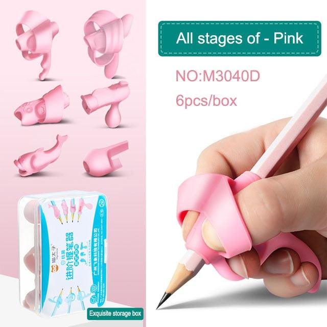 Porte-crayon en silicone doux pour enfants