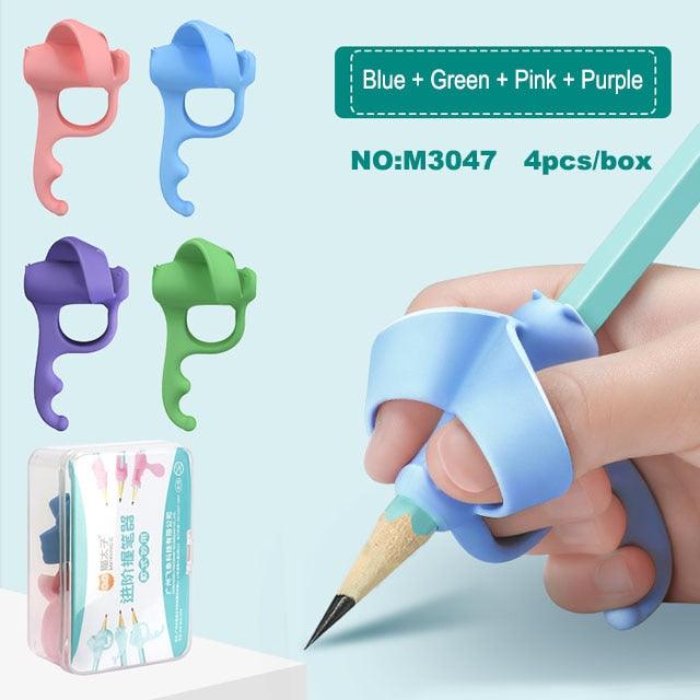 Porte-crayon en silicone doux pour enfants