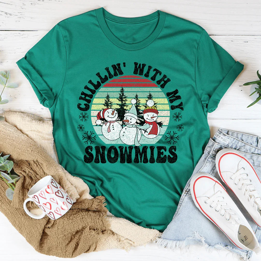 Camiseta Chillin' With My Snowmies