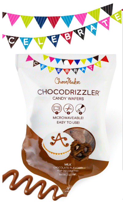 Wafers de Caramelo con Chocolate para Rociar - Bolsa Microondas (Caja de 12)