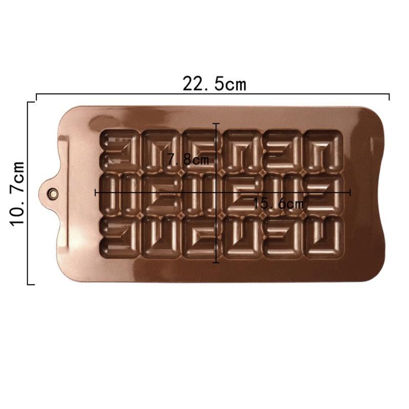 Moule en silicone pour chocolat pour une pâtisserie créative et des friandises