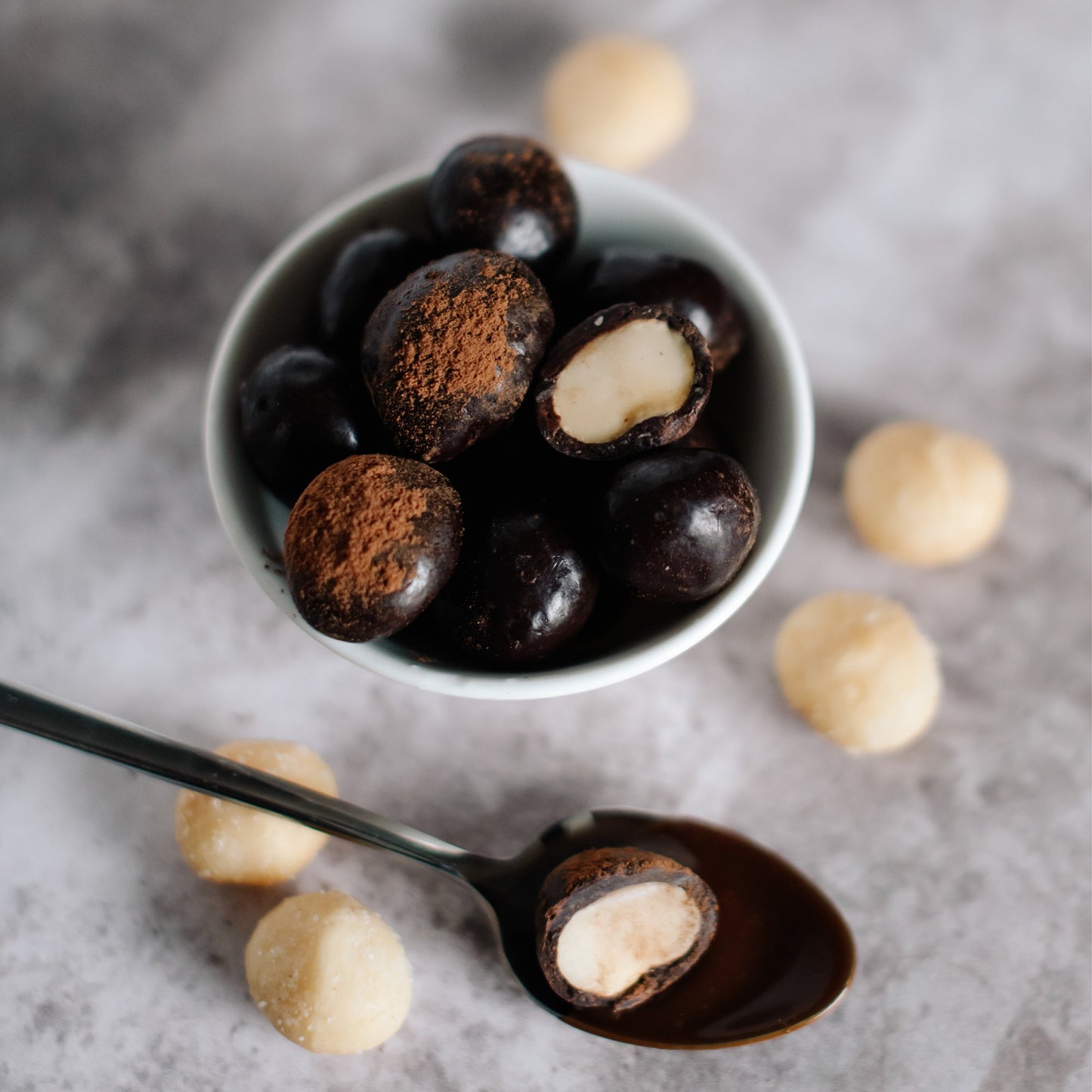 Chocolate Dipped Macadamia Nuts - 12 Bags