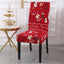 Christmas Stretch Chair Cover for Dining Room & Banquet