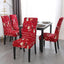 Christmas Stretch Chair Cover for Dining Room & Banquet