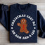 Sudadera con capucha "La Navidad me costó un ojo de la cara"