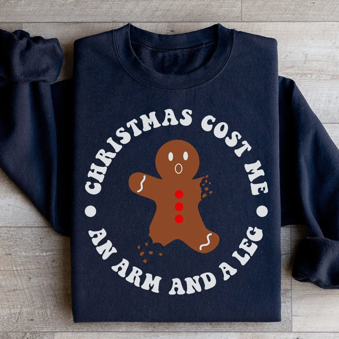 Sudadera con capucha "La Navidad me costó un ojo de la cara"