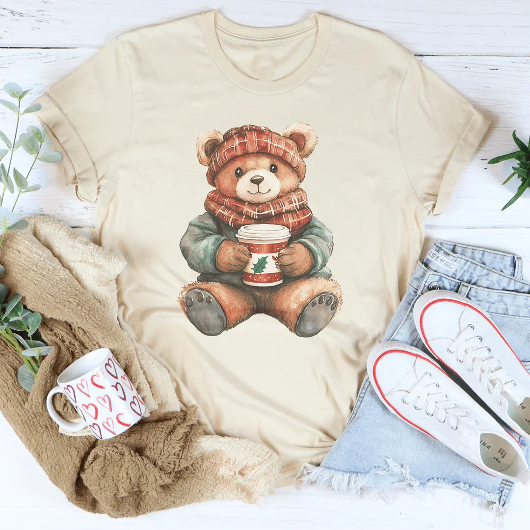 Camiseta de Oso de Navidad