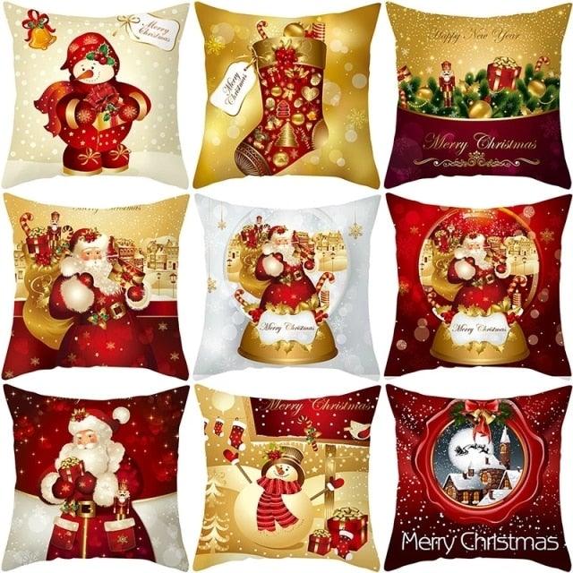 Stylish Christmas Chair Cover Set for Home & Banquet Decor