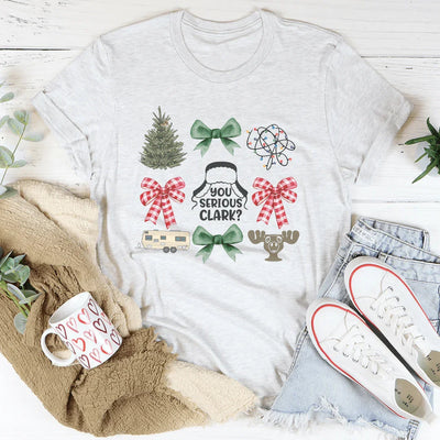 Camiseta Coquette de Vacaciones de Navidad