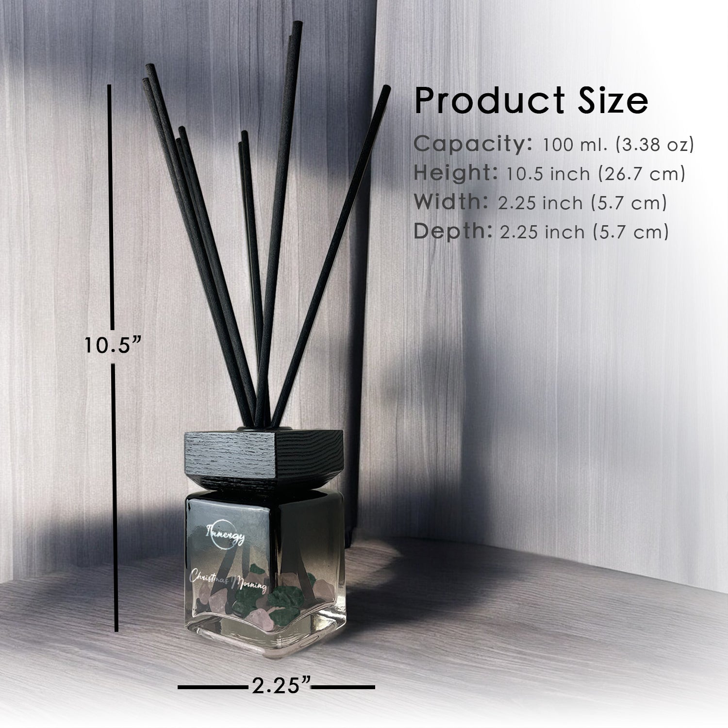 Exclusive Christmas Morning Crystal-Infused Reed Diffuser - 100ml - Korvel