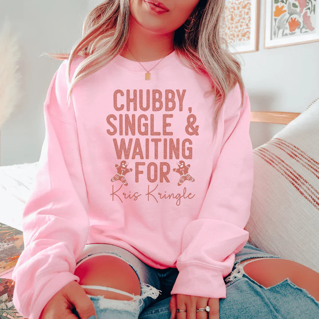 Sudadera Chubby, Soltera y Esperando