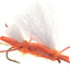 Chubby Chernobyl Ant Orange Foam Grasshopper Flies - 12 Pack Size 10 - Korvel