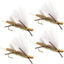 Chubby Chernobyl Ant Tan Foam Fly - 4 Pack, Size 10 - Korvel