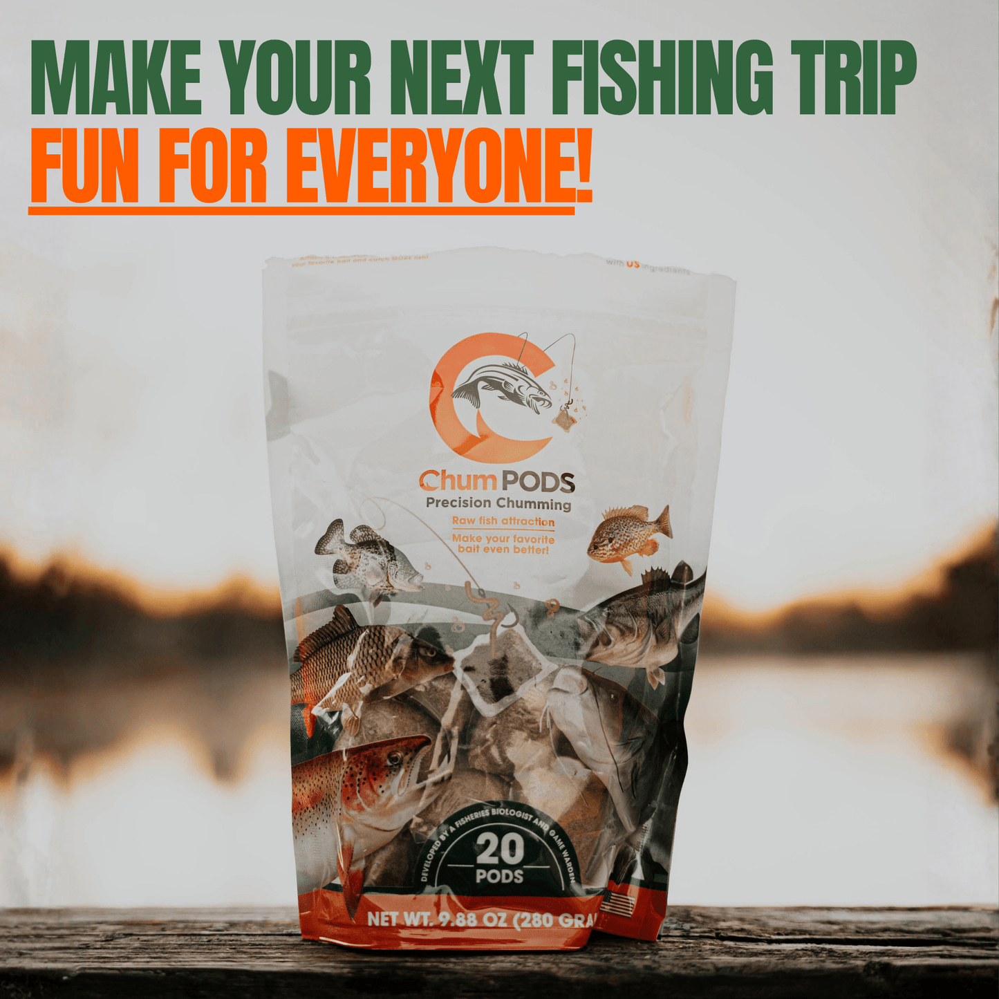 ChumPODS - Atractivo de Pescado Ecológico