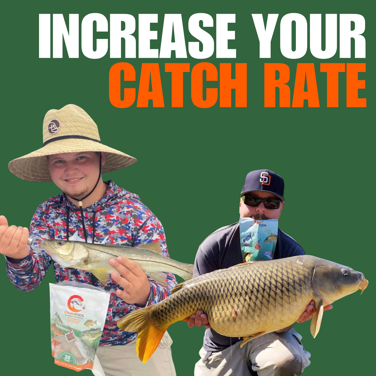 ChumPODS - Atractivo de Pescado Ecológico
