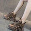 Chunky Platform Lace Up Sneakers