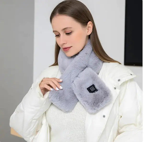 Bufanda Calefactable USB para Mujeres - Comodidad Definitiva