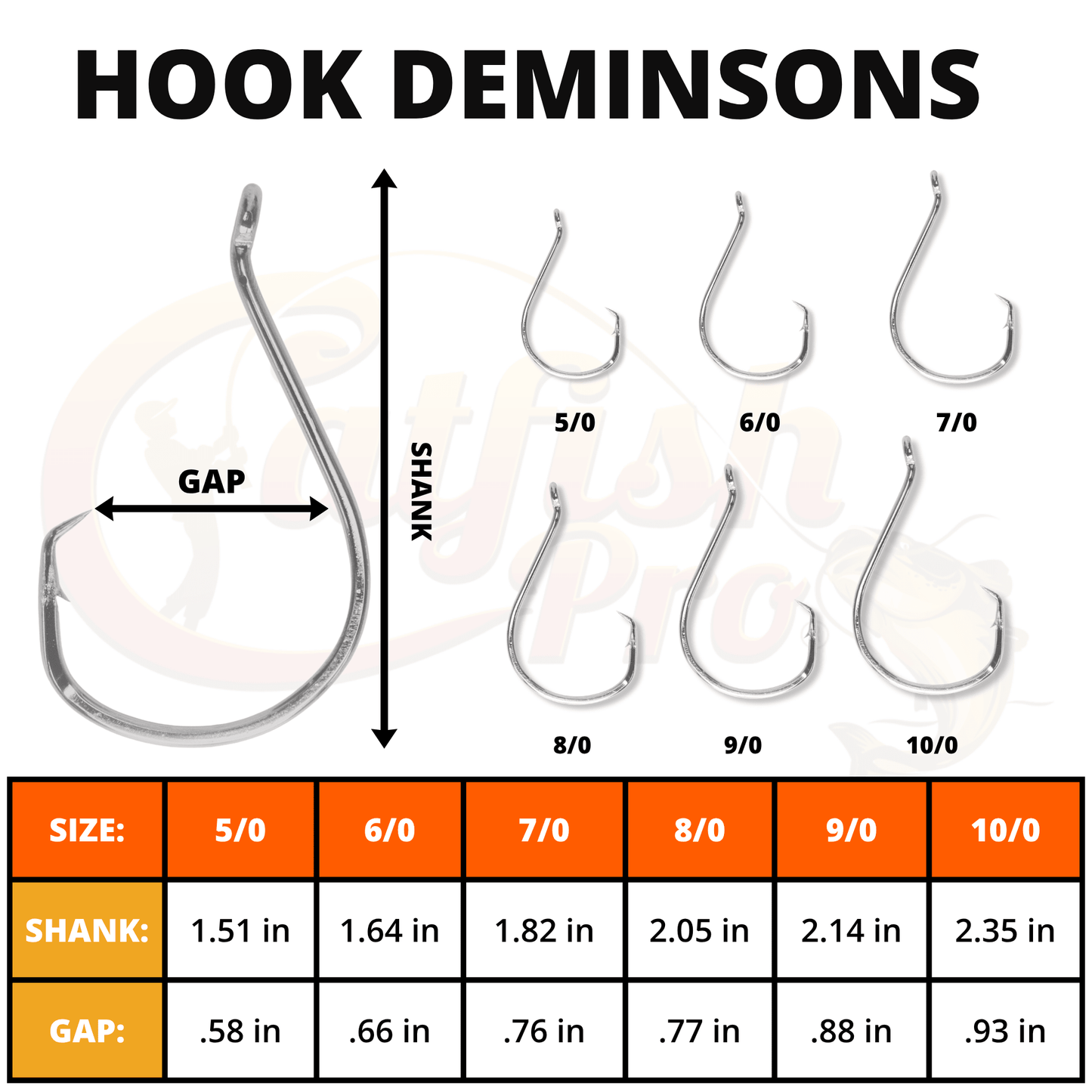 Hameçons circulaires double décalage premium 10/0 pour la pêche au silure