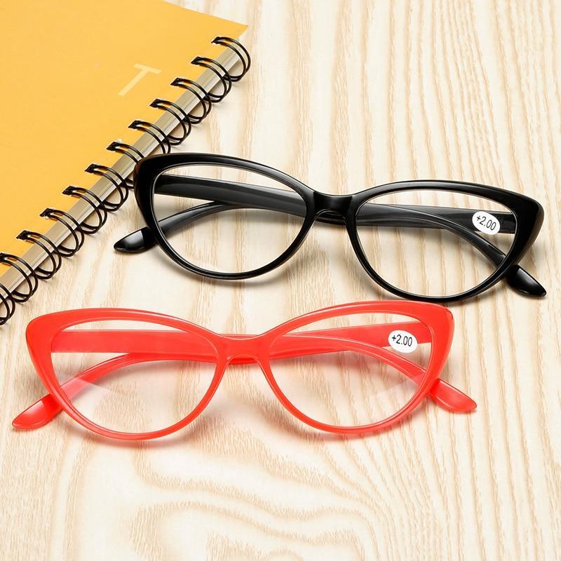 Gafas de lectura clásicas de ojo de gato para un cuidado de la visión con estilo