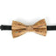 Noeud Papillon Rayé Classique pour Enfants - Design Élégant en Brun