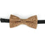 Noeud Papillon Rayé Classique pour Enfants - Design Élégant en Brun