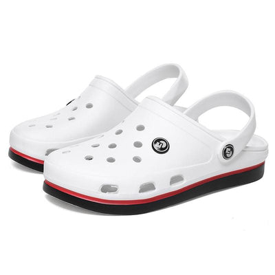 Premium Men's Comfortable Clogs Sandals - Versatile Beach Footwear