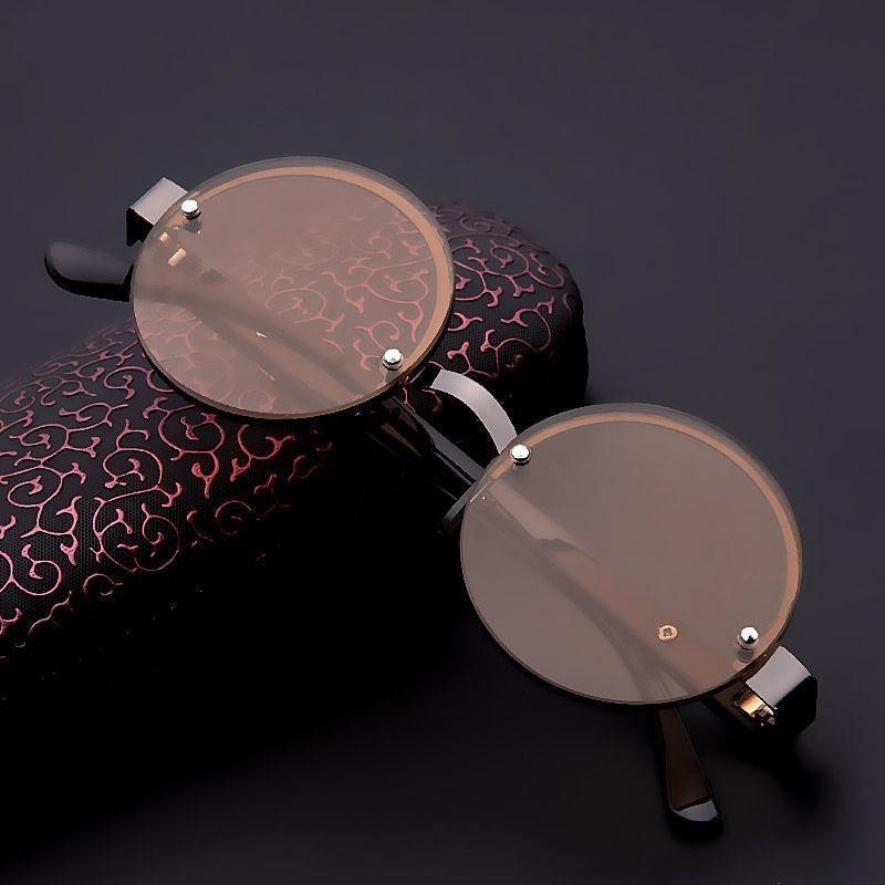 Gafas de lectura de cristal natural clásico - Unisex