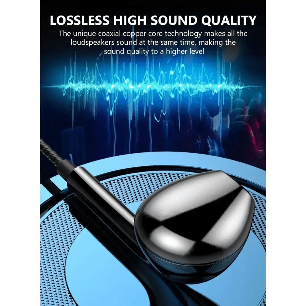 Classic Stereo 3.5mm Wired Control Earphones
