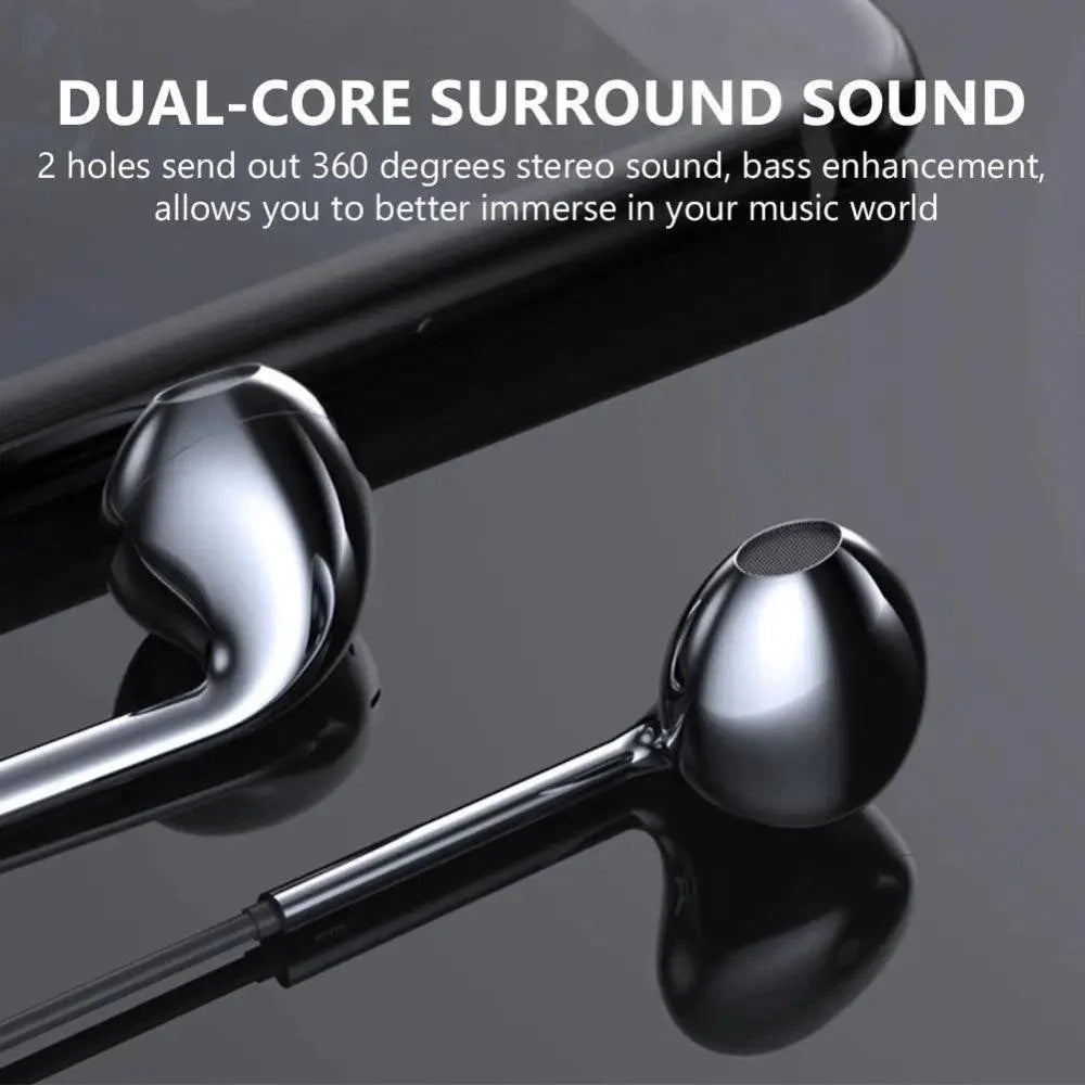 Classic Stereo 3.5mm Wired Control Earphones