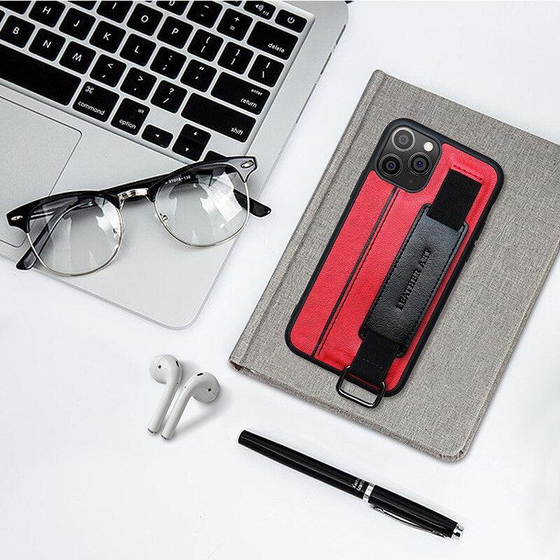 Classic Vintage Leather Belt Style Case for iPhone
