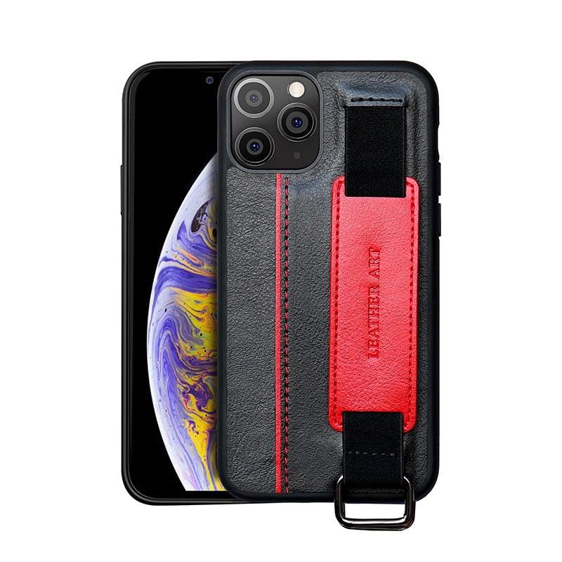 Classic Vintage Leather Belt Style Case for iPhone