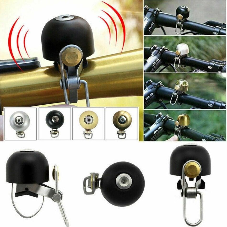 Premium Stainless Steel Bicycle Bell with Crisp Sound