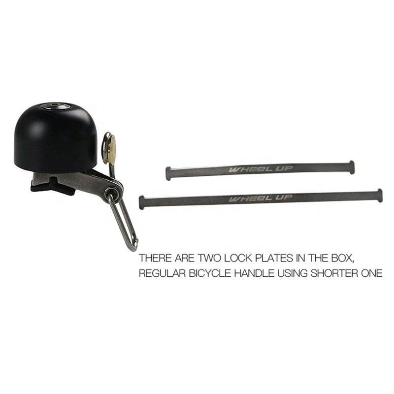Premium Stainless Steel Bicycle Bell with Crisp Sound