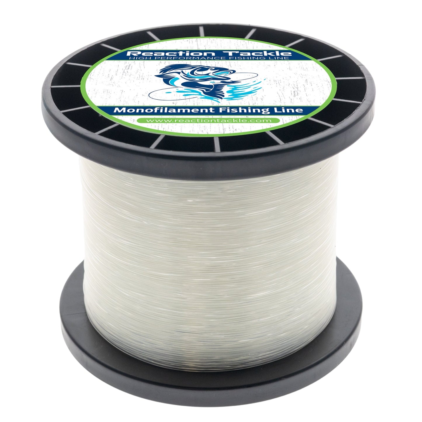 Premium Reaction Tackle Nylon Monofilament Fishing Line - 1 lb Spool
